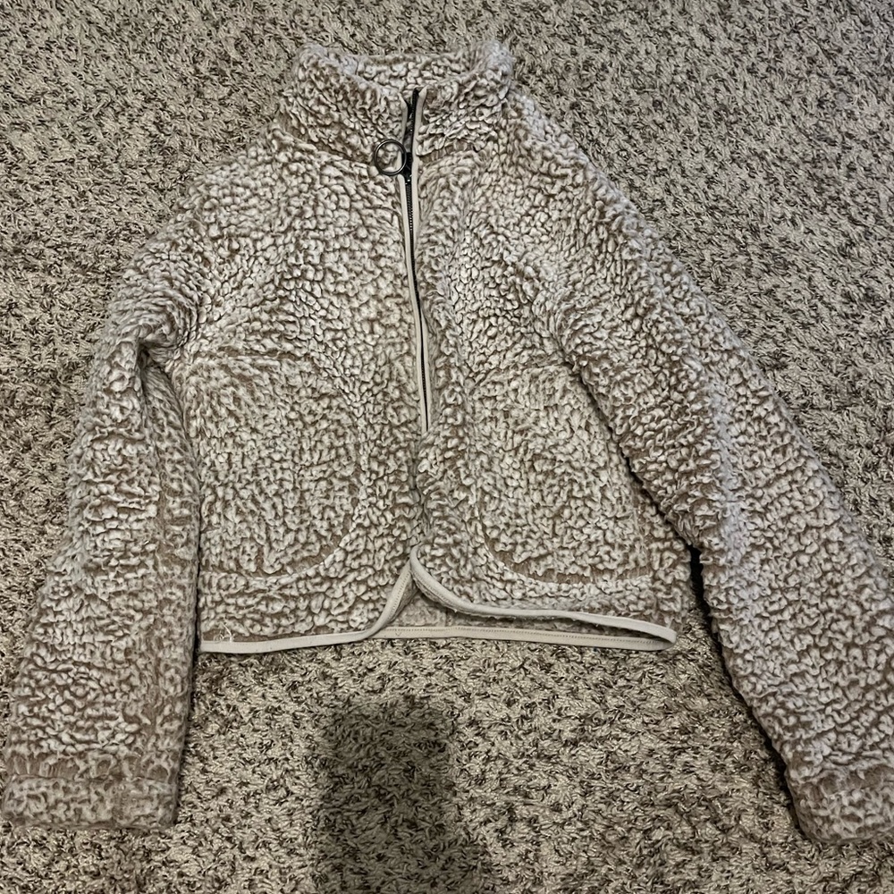 Me jane Taupe Teddy jacket